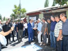 Başkan Gürkan Darende’deki Çalışmaları İnceledi