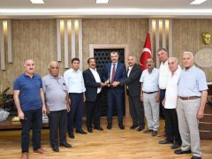 Başkan Boyraz’dan Akyürek’e Hayırlı Olsun Ziyareti