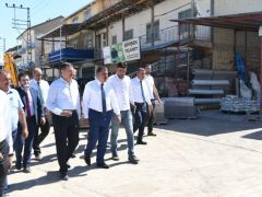 Başkan Gürkan Kozluca’daki Hizmet ve Yatırımları Yerinde İncelendi