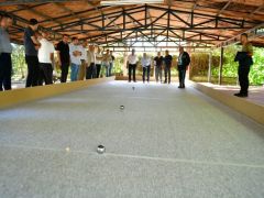 Başkan Çınar’dan Yaşlılara Bocce Sahası
