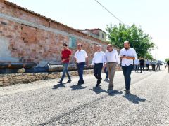 Başkan Çınar Yol Yenileme Hizmetlerini İnceledi
