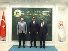 Başkan Gürkan Bakan Kurum’la Malatya’da Yapılacak Yatırımları Konuştu