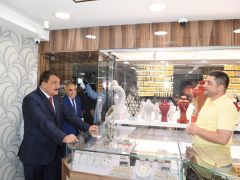 Başkan Gürkan’dan Kapalı Çarşı Esnafına Ziyaret