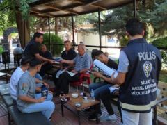 Malatya Polisi Kadına Şiddete Dikkat Çekti