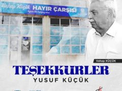 Oğul Küçük’ten Baba Küçük İçin Hayır Çarşısına Yardım