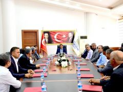 Muhtarlardan Başkan Gürkan’a Ziyaret