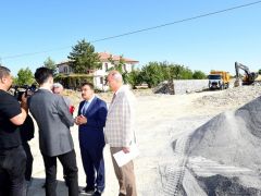 Başkan Gürkan Geliciktepe’deki Çalışmaları İnceledi