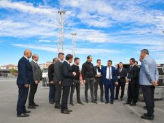 Gürkan Tören Alanında İncelemelerde Bulundu