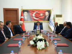 Ziraat Odaları Başkanlarından Başkan Gürkan’a Ziyaret