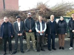 Çiftçilere Sertifikalı Fidan Dağıtıldı