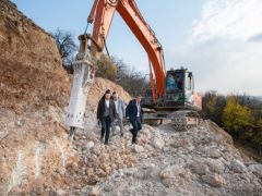 Başkan Mert Batı Kolektörü Çalışmalarını İnceledi