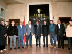 Başkan Gürkan’dan Ak Parti Battalgazi Teşkilatına Ziyaret