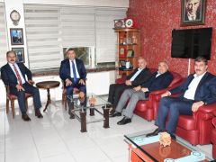 Başkan Özcan’dan MESOB Başkanı Keskin’e ’e Ziyaret