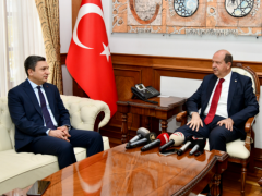 Cumhurbaşkanı Tatar’dan Vali Şahin’e Ziyaret