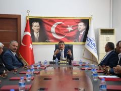 Kuluncak İlçe Yönetiminden Başkan Gürkan’a Ziyaret