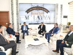 MHP Heyetinden Başkan Gürkan’a Ziyaret