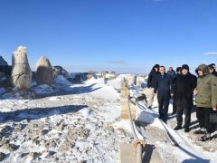 Vali Şahin’den Nemrut Dağı Milli Parkına Ziyaret