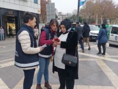 Malatya Emniyetinden Kadına Şiddete Karşı Bilinçlendirme Çalışması