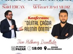 Yazar Ercan 4 Aralık’ta Malatyalılarla Buluşacak