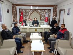 Saadet Partisi’nden Doğanşehir İlçe Müftüsüne Ziyaret
