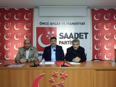 Saadet Partisi Ocak Ayı İl Divanı Toplandı