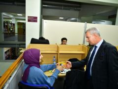 Başkan Çınar Finallere Girecek Öğrencileri  Ziyaret Etti