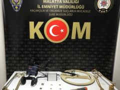 Malatya Polisinden Tarihi Eser Kaçakçılığı Operasyonu