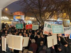 Malatyalılar Kur’an-ı Kerim’e Yapılan Saldırıları Protesto Etti