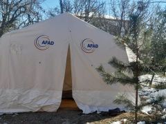 Malatya’da 18 Bin 252 Çadır Kuruldu