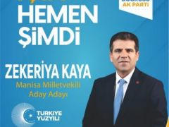 İş İnsanı Kaya Ak Parti Manisa Milletvekili Aday Adayı