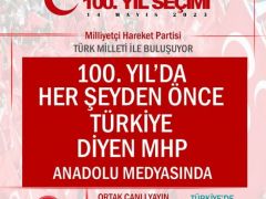 MHP Anadolu Medyasından Seçim Sonuçlarını Türk Milleti İle Paylaşacak
