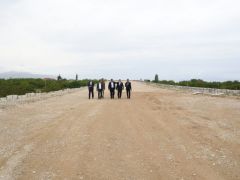 Başkan Gürkan Kuzey Kuşak Çevre Yolunu İnceledi