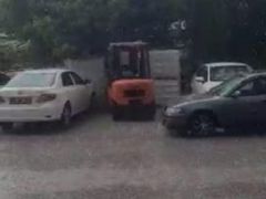 Malatya’da Dolu Yağışı Etkili Oldu