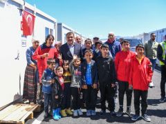 Başkan Gürkan’dan Teknokent Konteyner Kente Ziyaret