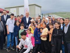 Bakan Ersoy’dan Konteyner Kent Ziyareti