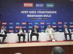 “Afet Kriz Yönetiminde Medyanın Rolü” Paneli Ankara’da Başladı