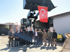 Doğanşehir Belediyesi Filosuna Yeni Bir İş Makinası Daha Kattı