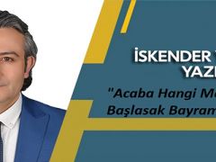 “Acaba Hangi Mezarlıktan Başlasak Bayramlaşmaya”