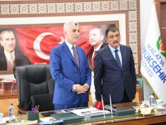 Bakan Bolat’tan Başkan Gürkan’a Ziyaret