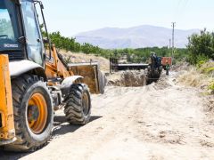 40 Km’lik Ana İsale Hattı Çalışmaları Başladı