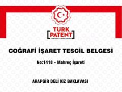 Arapgir Deli Kız Baklavası’na Coğrafi İşaret