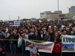 Malatya’dan Filistin’e Destek