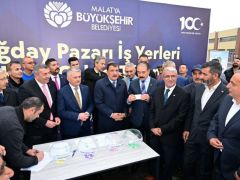 Buğday Pazarı İş Yerleri Kurası Çekildi