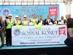 Battalgazi’de 400 Sosyal Konutun Temeli Atıldı