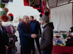 Sami Er Çarşı İnşaatını Yerinde İnceledi