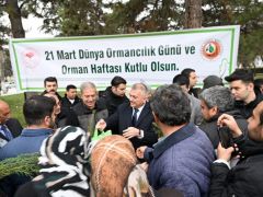 Dünya Ormancılık Günün’de Malatya’da Fidan Dağıtıldı