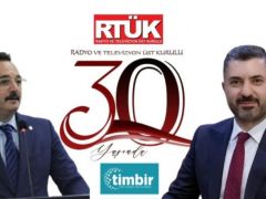 TİMBİR’den RTÜK’ün 30. Yılı İçin Kutlama Mesajı