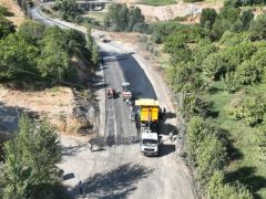 ŞAHNAHAN MAHALLESİ’NDEKİ MEVCUT YOL YENİLENİYOR