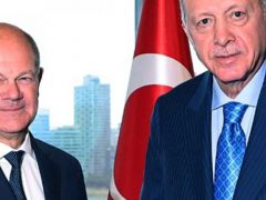 Cumhurbaşkanı Erdoğan, New York’taki Türkevi’nde Pezeşkiyan ve Scholz ile görüştü