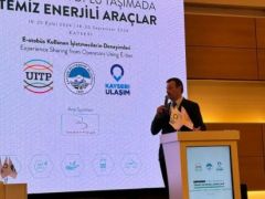 ‘TOPLU TAŞIMADA TEMİZ ENERJİLİ ARAÇLAR’ KONFERANSI YAPILDI